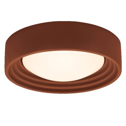 Osram - LED prigušiva stropna svetiljka ORBIS CONCRETE LED/13W/230V Ø 30 cm braon/beton