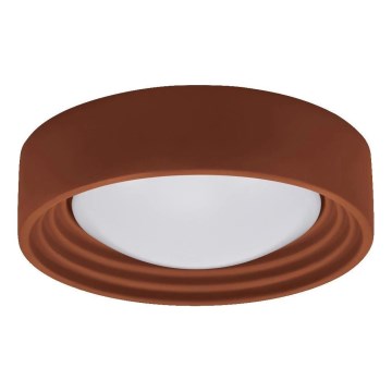 Osram - LED prigušiva stropna svetiljka ORBIS CONCRETE LED/13W/230V Ø 30 cm braon/beton