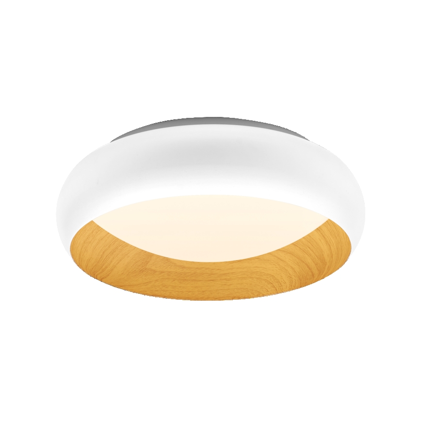 Osram - LED prigušiva stropna svetiljka ORBIS LIVIA LED/16W/230V prečnik 30 cm bela/smeđa