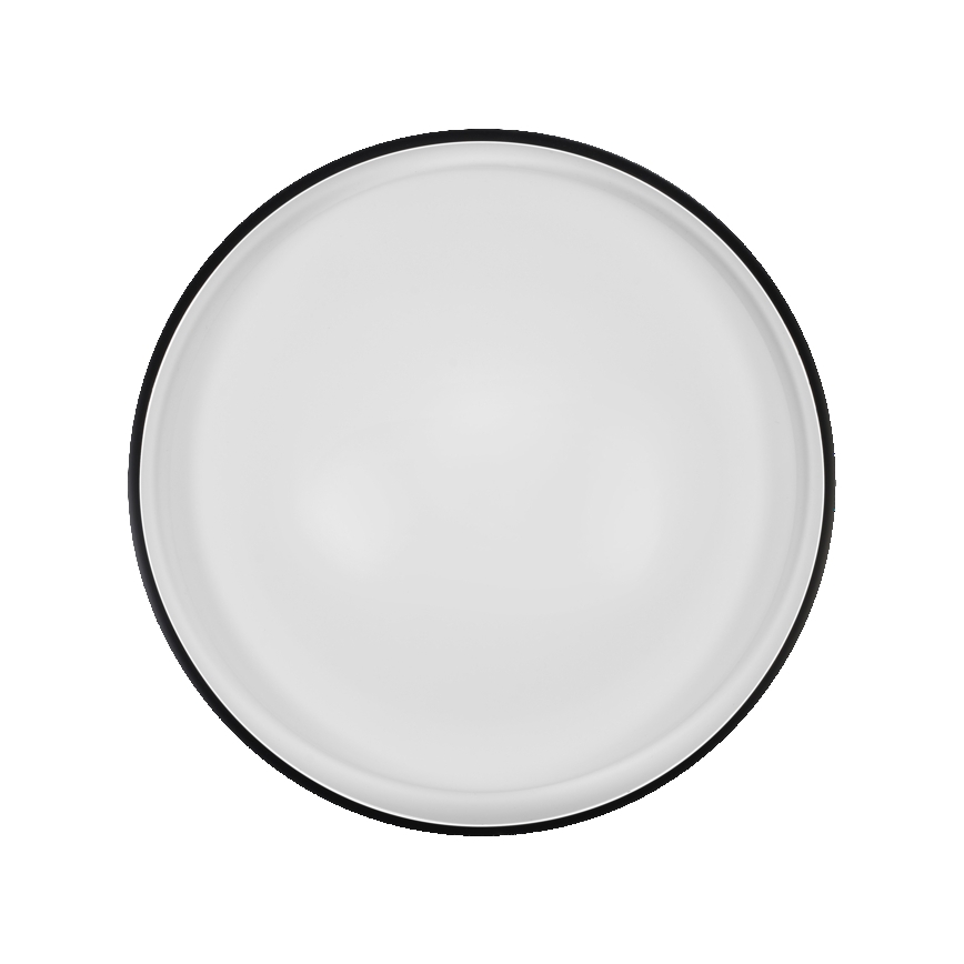 Osram - prigušiva plafonska LED lampa ORBIS LIVIA LED/24W/230V, prečnik 43 cm, crna/bela