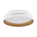 Osram - LED prigušiva stropna svetiljka ORBIS LIVIA LED/36W/230V Ø 52 cm bela/braon