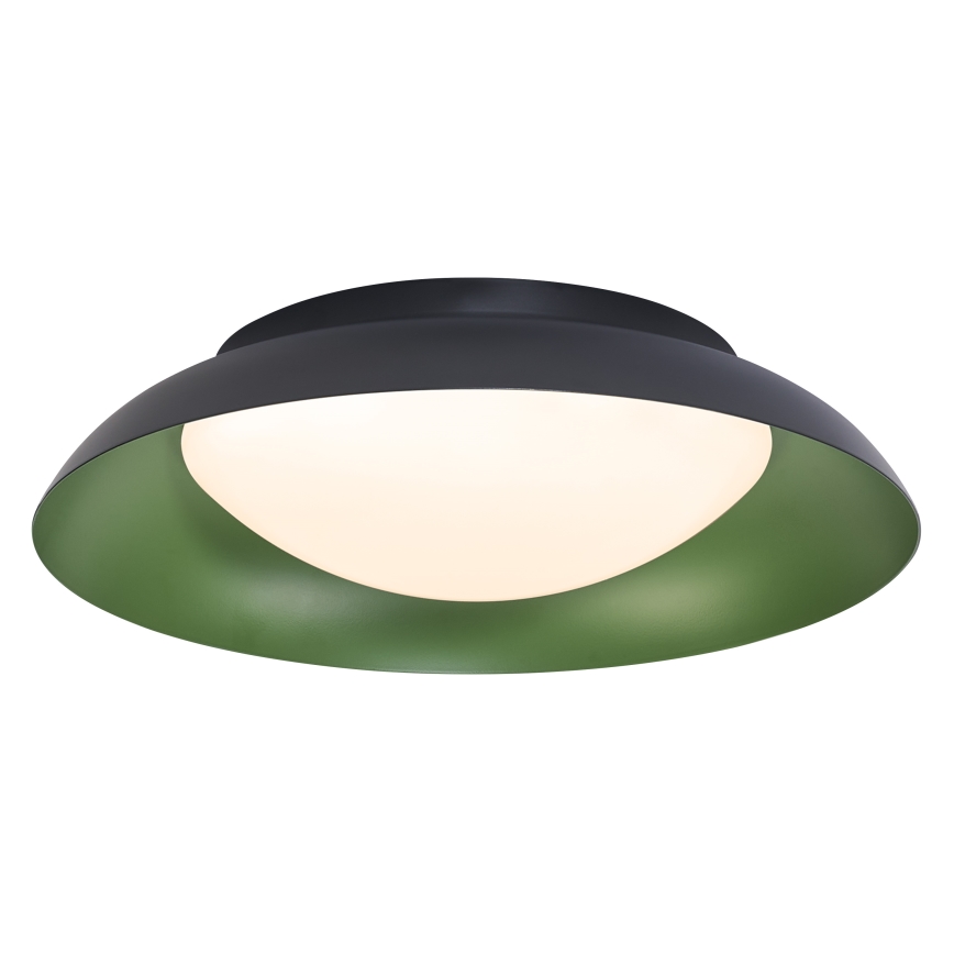 Osram - LED prigušiva stropna svetiljka ORBIS PLATE LED/19W/230V Ø 31 cm zelena/crna