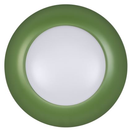 Osram - LED prigušiva stropna svetiljka ORBIS PLATE LED/19W/230V Ø 31 cm zelena/crna