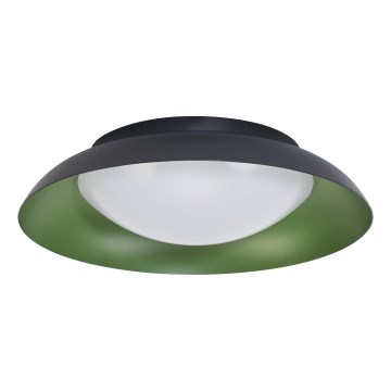 Osram - LED prigušiva stropna svetiljka ORBIS PLATE LED/19W/230V Ø 31 cm zelena/crna