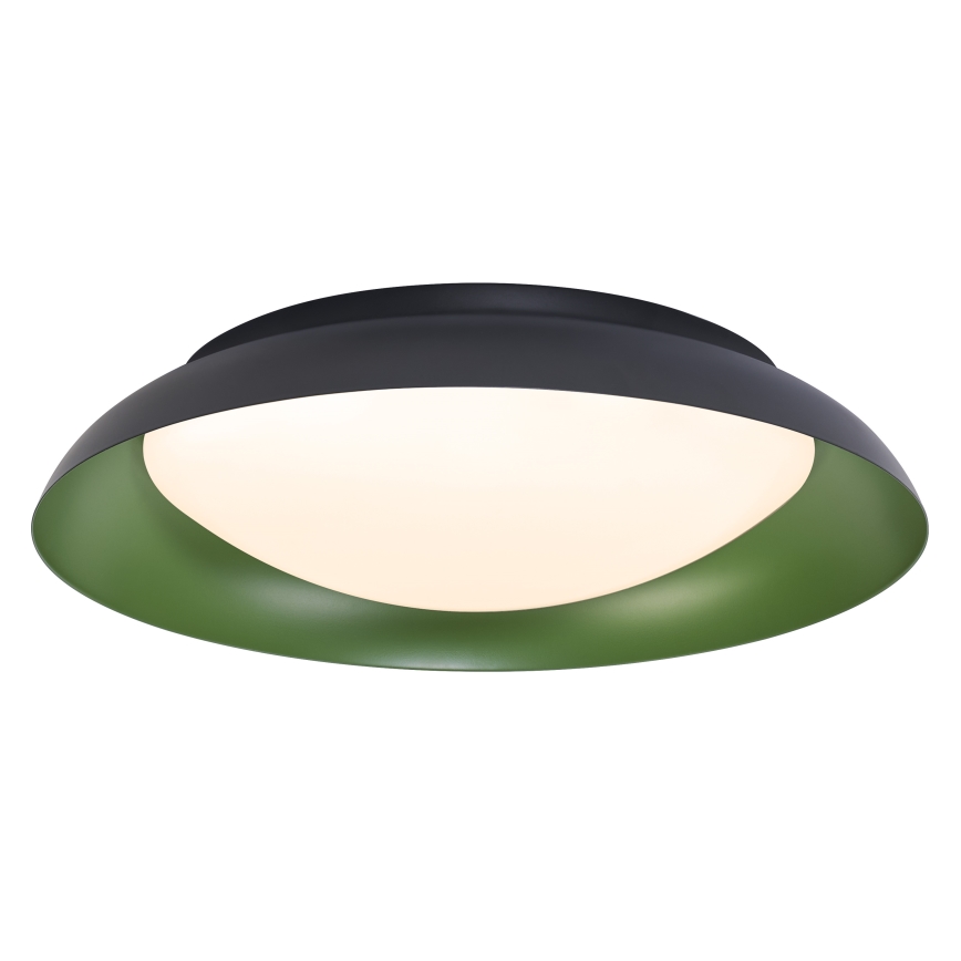 Osram - LED prigušiva stropna svetiljka ORBIS PLATE LED/35W/230V prečnik 43 cm zelena/crna