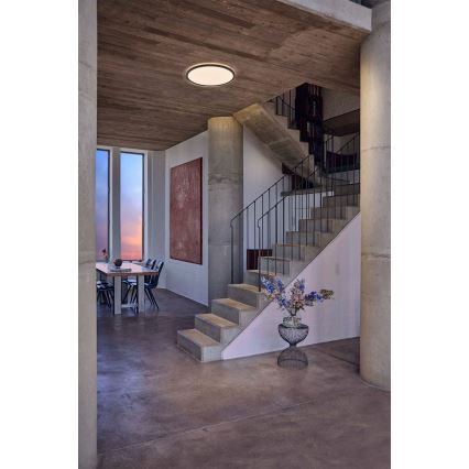 Osram - prigušiva LED plafonska svetiljka ORBIS ULTRA SLIM LED/15W/230V 3000K prečnik 23,5 cm crna