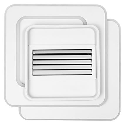 Osram - LED prigušiva stropna svetiljka sa ventilatorom CEILING FAN LED/55W/230V 3000-6500K bela + daljinski upravljač