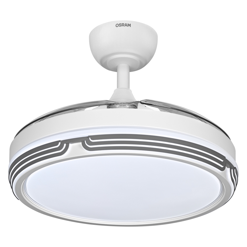 Osram - LED prigušiva plafonska svetiljka sa ventilatorom LEVECHE LED/36W/230V 3000/4000/6500K + daljinsko upravljanje