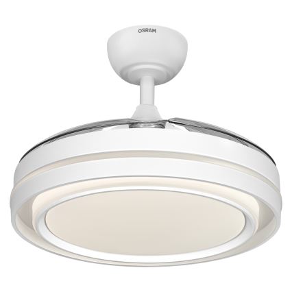 Osram - LED prigušiva plafonska svetiljka sa ventilatorom PONIENTE LED/36W/230V 3000/4000/6500K + daljinski upravljač