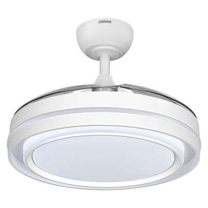 Osram - LED prigušiva plafonska svetiljka sa ventilatorom PONIENTE LED/36W/230V 3000/4000/6500K + daljinski upravljač