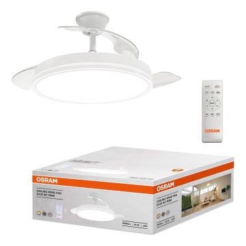 Osram - LED prigušiva svetiljka sa ventilatorom WING LED/36W/230V 3000/4000/6000K +DO