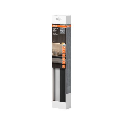 Osram - LED prigušiva svetiljka za ispod ormarića LINEAR TURN LED/6W/230V 3000/4000/6500K 35 cm crna