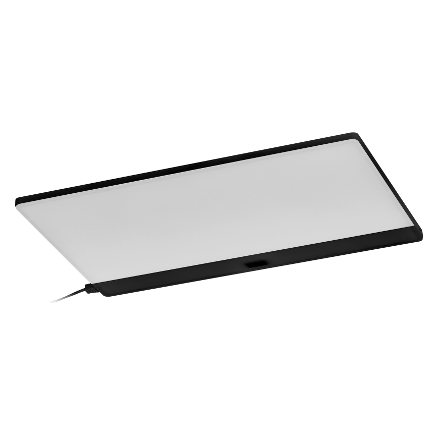 Osram - LED prigušiva svetiljka za montažu ispod ormarića sa senzorom pokreta UNDERCABINET LED/7,5W/230V 3000/4000/6500K 20x30 cm crna