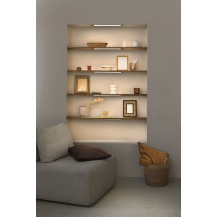 Osram - LED prigušiva svetiljka za montažu ispod ormarića sa senzorom pokreta UNDERCABINET LED/5W/230V 3000/4000/6500K 10x30 cm bela