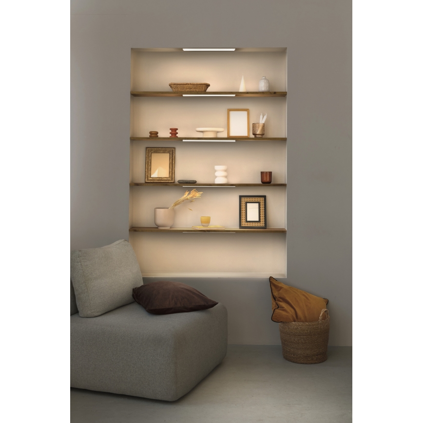 Osram - LED prigušiva svetiljka za montažu ispod ormarića sa senzorom pokreta UNDERCABINET LED/5W/230V 3000/4000/6500K 10x30 cm bela
