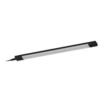 Osram - LED prigušiva svetlo za ugradnju ispod kuhinjskih elemenata sa senzorom pokreta LINEAR EDGE LED/8W/230V 3000/4000/6500K 50 cm crno