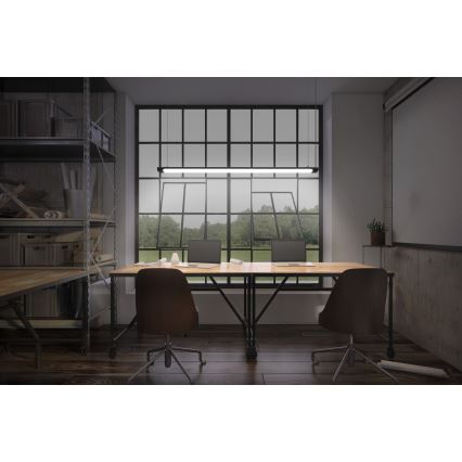 Osram - LED prigušiva viseća svetiljka na sajli OFFICE LINE LED/40W/230V 4000K 120 cm crna