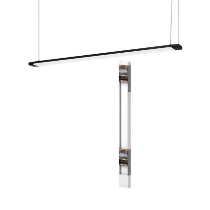 Osram - LED prigušiva viseća svetiljka na sajli OFFICE LINE LED/40W/230V 4000K 120 cm crna