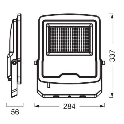 Osram - LED reflektor ENDURA LED/100W/230V IP65