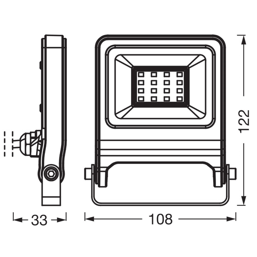 Osram - LED reflektor ENDURA LED/10W/230V 3000K IP65