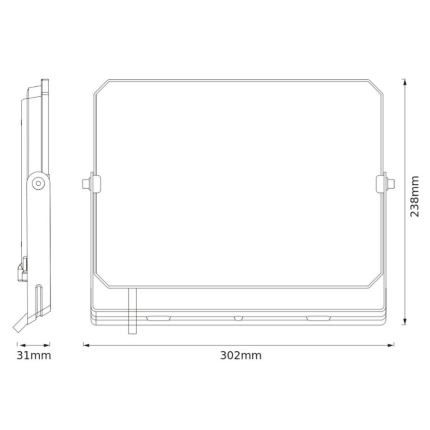Osram - LED reflektor FLOODLIGHT LED/100W/230V 4000K IP65
