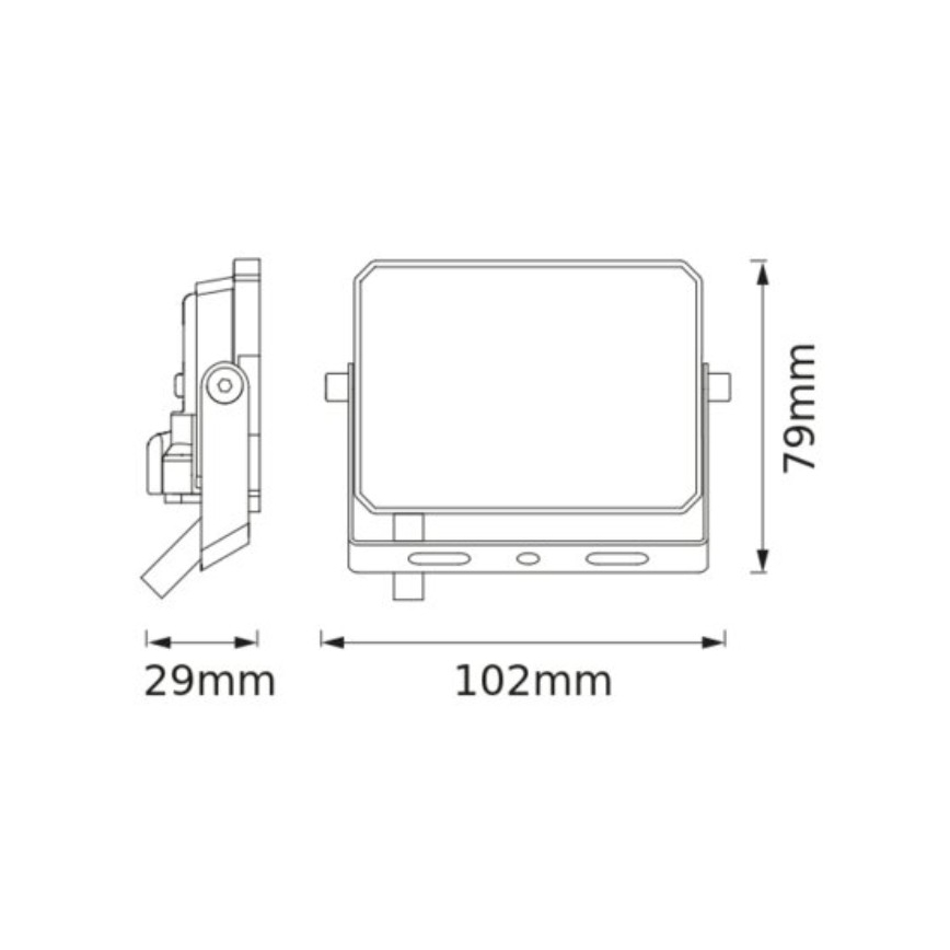 Osram - LED reflektor FLOODLIGHT LED/10W/230V 3000K IP65