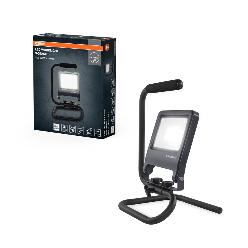 Osram - LED reflektor sa držačem S-STAND LED/30W/230V 4000K IP65 antracit