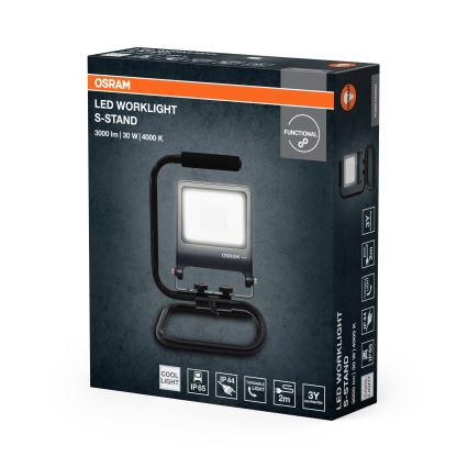 Osram - LED reflektor sa držačem S-STAND LED/30W/230V 4000K IP65 antracit