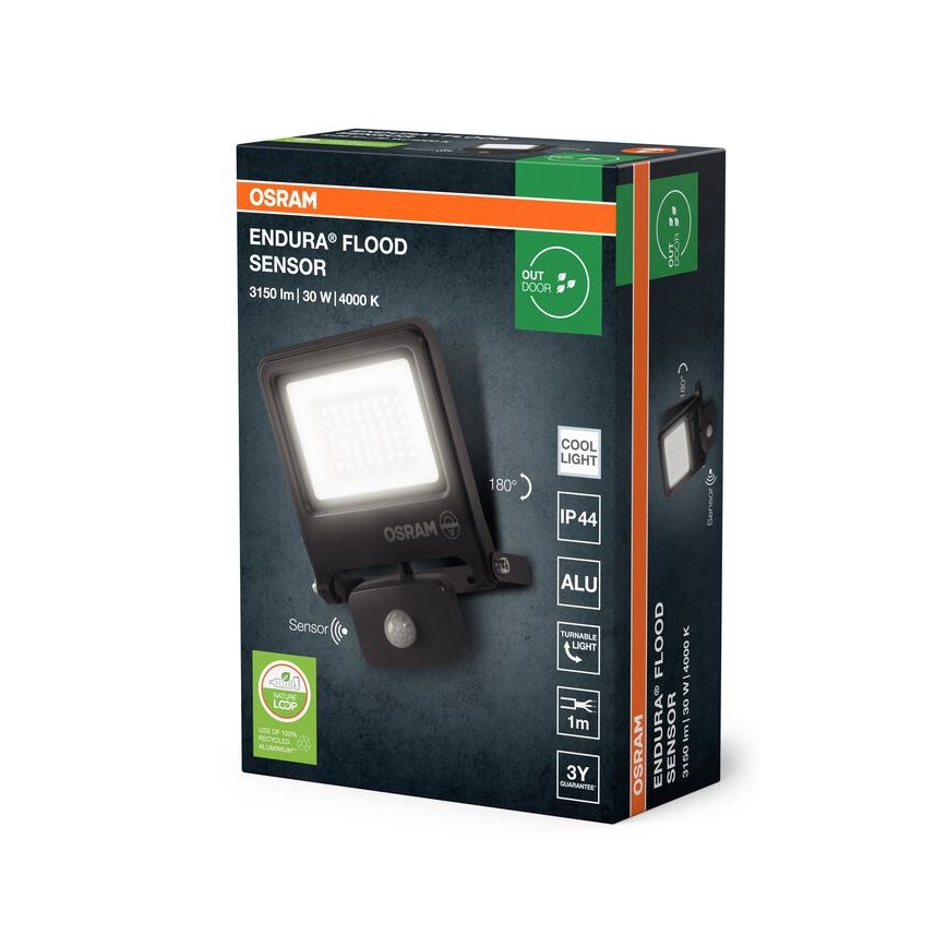 Osram - LED reflektor sa senzorom ENDURA LED/30W/230V IP44