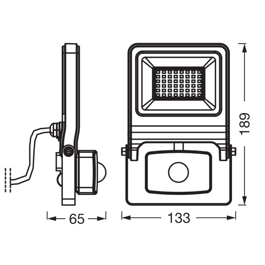 Osram - LED reflektor sa senzorom ENDURA LED/30W/230V IP44