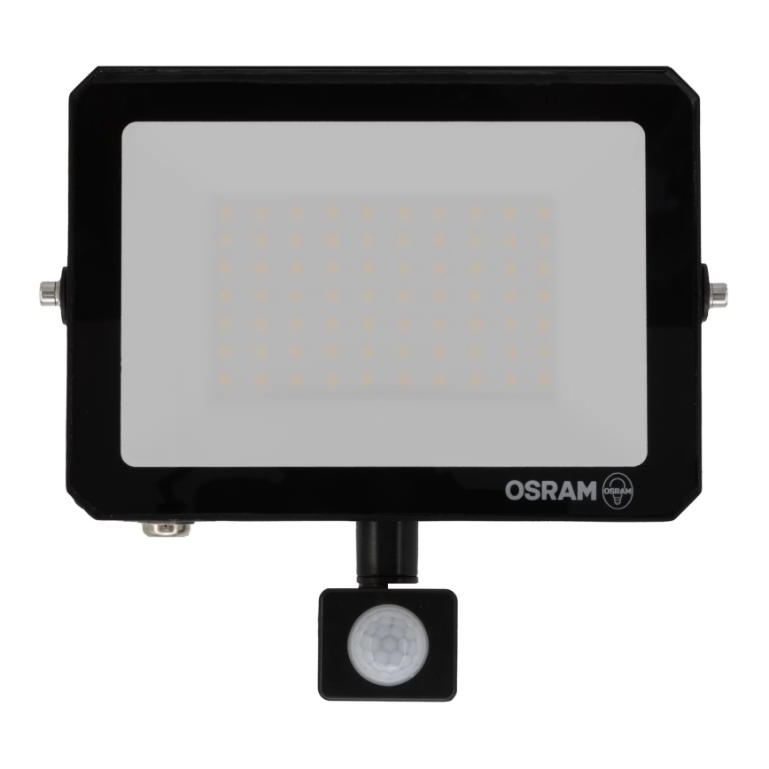 Osram - LED reflektor sa senzorom pokreta i sumraka FLOODLIGHT LED/50W/230V 6500K IP65 crna