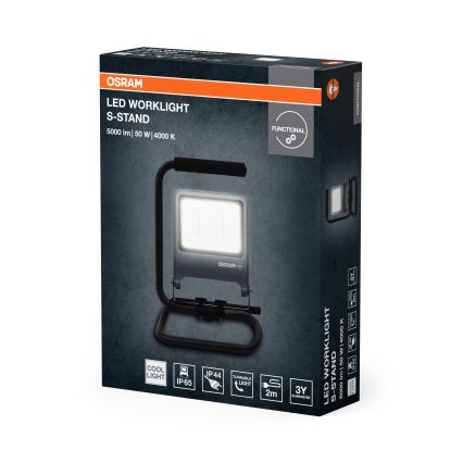 Osram - LED reflektor sa stalkom S-STAND LED/50W/230V 4000K IP65 antracit
