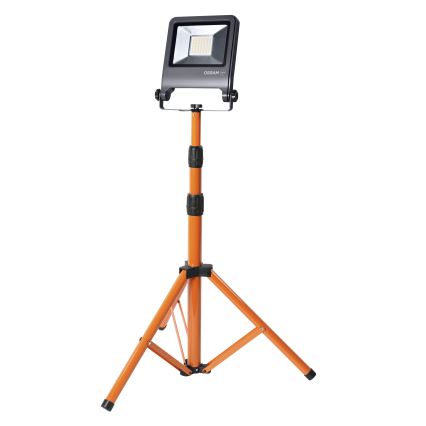 Osram - LED reflektor sa stalkom TRIPOD LED/50W/230V 4000K IP65 narandžasta