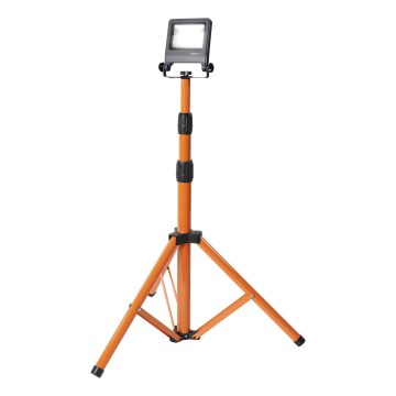 Osram - LED reflektor sa stativom TRIPOD LED/20W/230V 4000K IP65 narandžaste boje