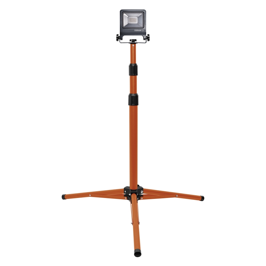 Osram - LED reflektor sa stativom TRIPOD LED/20W/230V 4000K IP65 narandžaste boje