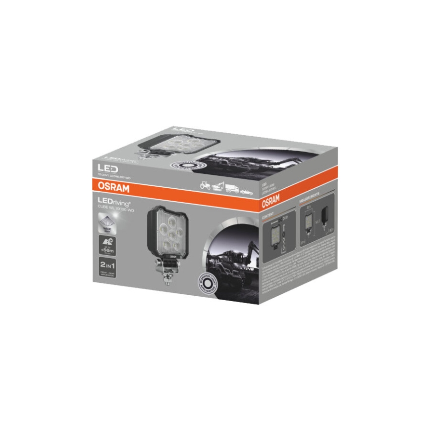 Osram - LED spot svetlo za automobil LEDRIVING WL VX100-WD LED/20W/12/24V IP69 6000K