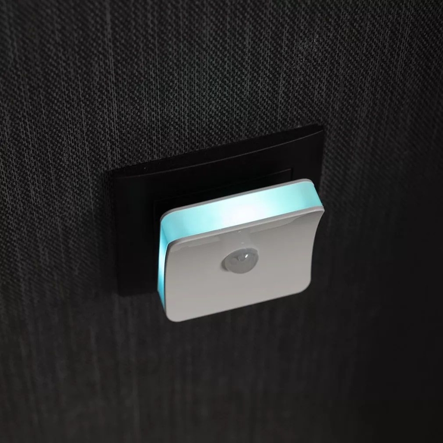 Osram - LED RGB orijentaciono svetlo za utičnicu sa senzorom LUNETTA LED/0,3W/230V