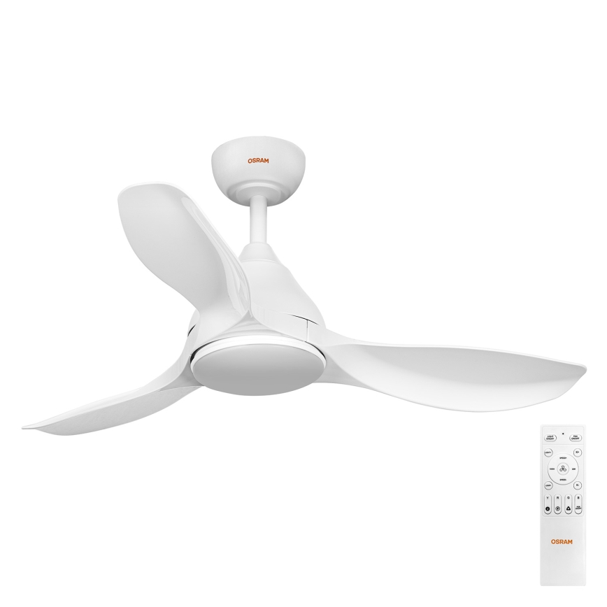 Osram - LED RGB prigušiva stropni ventilator NORDES LED/18W/230V 3000-6500K + daljinski upravljač