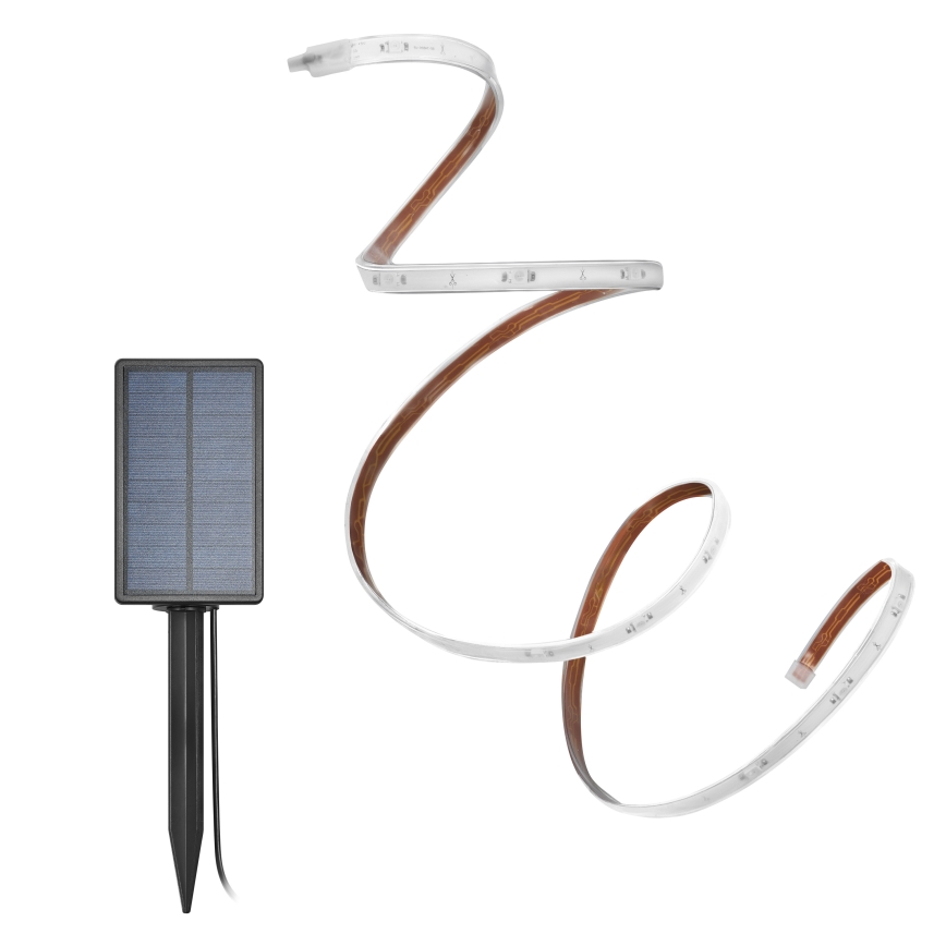 Osram - LED RGBW prigušiva solarna traka FLEX MAGIC 3m LED/1,2W/3,7V 2000 mAh IP44 + daljinski upravljač