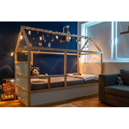 Osram - LED RGB prigušiva spoljna svetlosna girlanda SMART+ STRING 12xLED/230V 7,47m IP44 Wi-Fi
