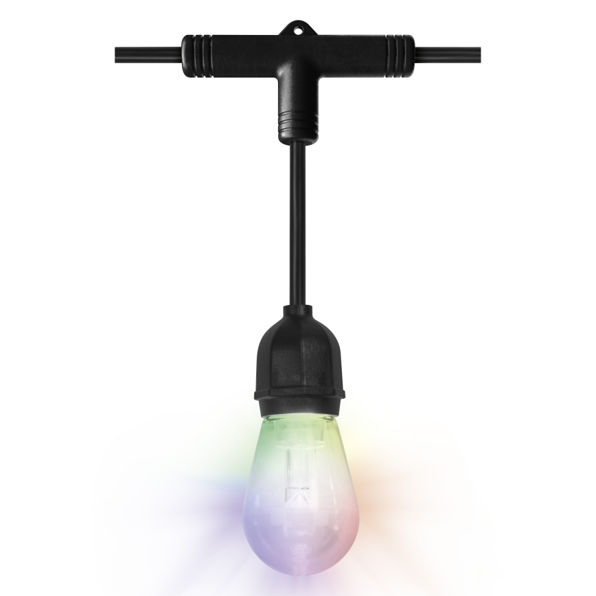 Osram - LED RGB prigušiva spoljna svetlosna girlanda SMART+ STRING 12xLED/230V 7,47m IP44 Wi-Fi