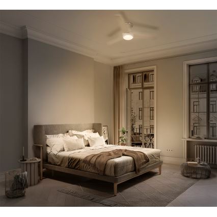 Osram - LED RGB prigušiva stropni ventilator NORDES LED/18W/230V 3000-6500K + daljinski upravljač