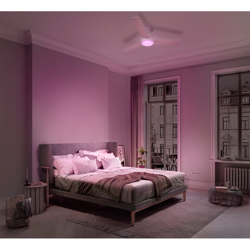 Osram - LED RGB prigušiva stropni ventilator NORDES LED/18W/230V 3000-6500K + daljinski upravljač