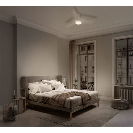 Osram - LED RGB prigušiva stropni ventilator NORDES LED/18W/230V 3000-6500K + daljinski upravljač