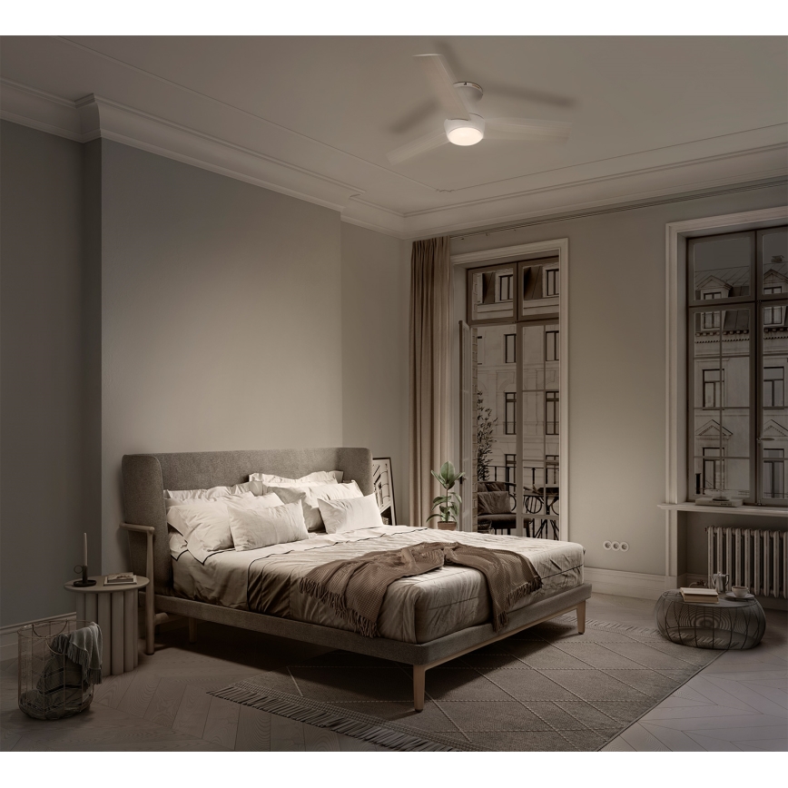 Osram - LED RGB prigušiva stropni ventilator NORDES LED/18W/230V 3000-6500K + daljinski upravljač