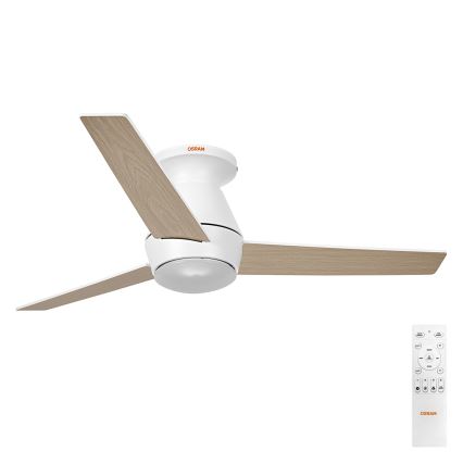 Osram - LED RGB prigušiva stropni ventilator NORDES LED/18W/230V 3000-6500K + daljinski upravljač