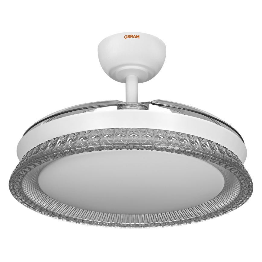 Osram - LED RGB prigušiva stropna lampa sa ventilatorom CIERZO LED/35W/230V 3000-6500K + daljinski upravljač
