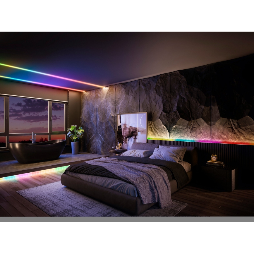 Osram - LED RGB prigušiva traka SMART+ MAGIC FLEX 5m LED/24W/230V Wi-Fi + daljinski upravljač