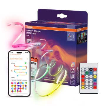 Osram - LED RGB prigušiva traka SMART+ MAGIC 5m LED/35W/230V Wi-Fi + daljinski upravljač