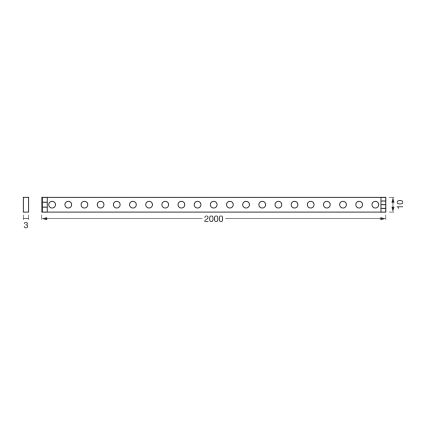 Osram - LED RGB prigušiva traka za TV FLEX AUDIO 2m LED/3,6W/5V + daljinski upravljač